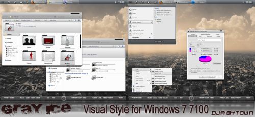Gray Ice Theme para Windows 7 Gray Ice Theme para Windows 7