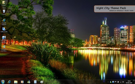 Night City Themes - Windows 7 Themes